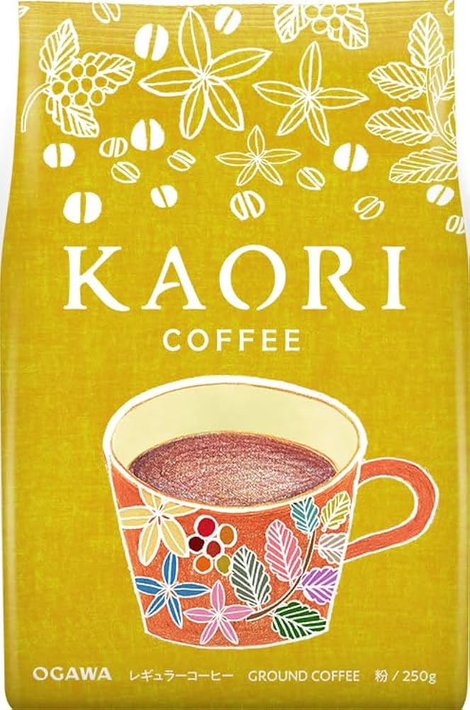 Amazon | 京都 小川珈琲 カオリ コーヒー 粉 250G ×3個 | 小川